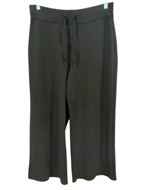 SPANX Olive green Wide-Leg Drawstring lounge sweat pants size 1X